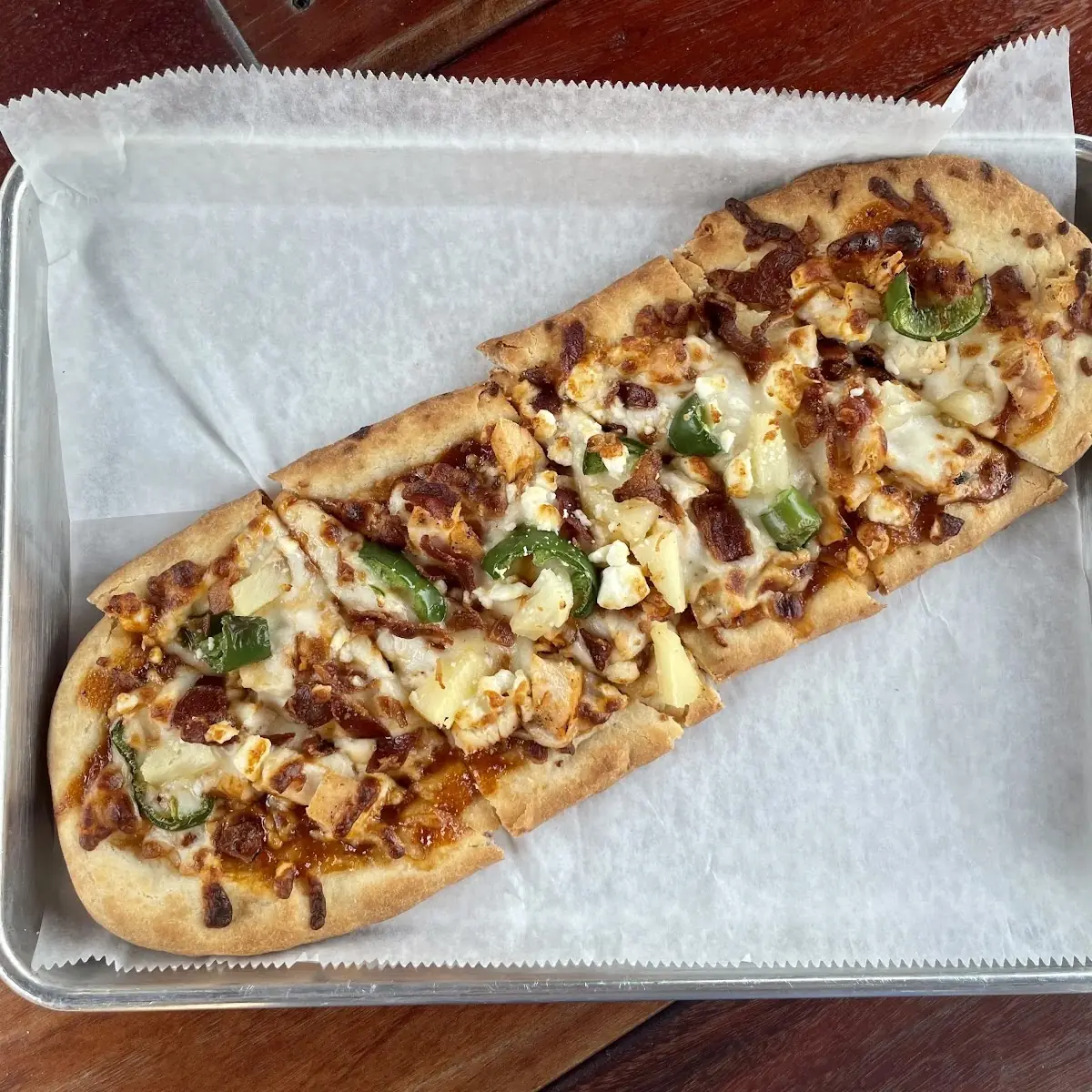 Buffalo Chicken Flatbread