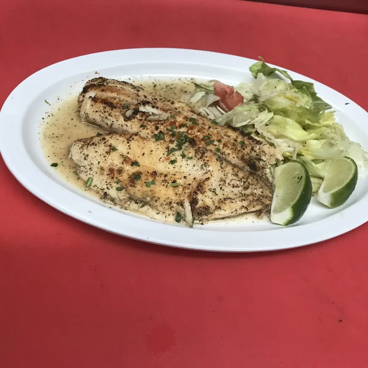 Filete Pescado Ajillo