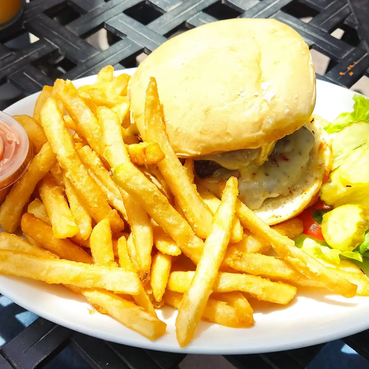 Double Angus Burger Con Jalapeňos
