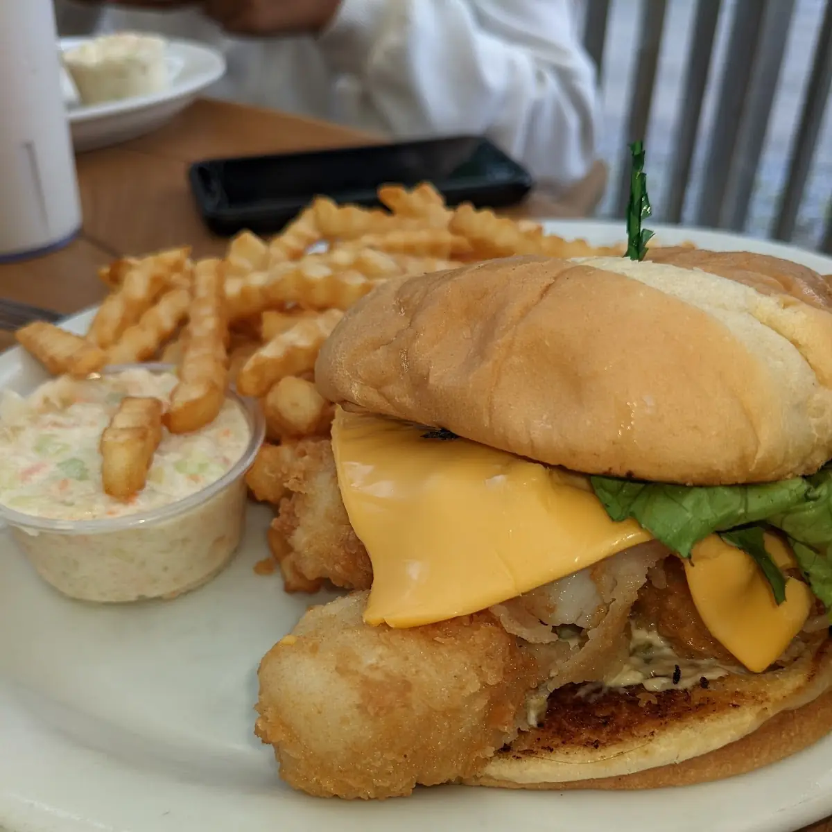 Clam Burger, Birch Grove Restaurant & Take out
