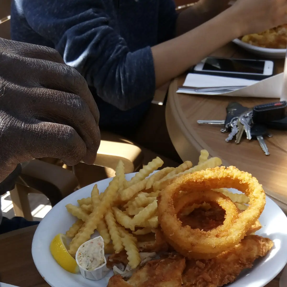 Fish Chips & Onion Rings