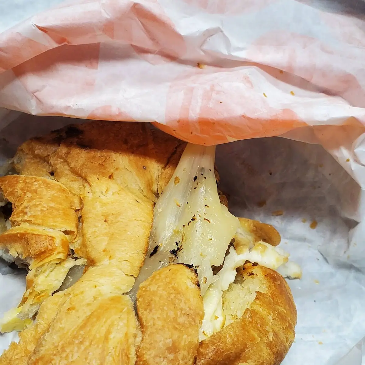Sausage Egg and Cheese Croissant