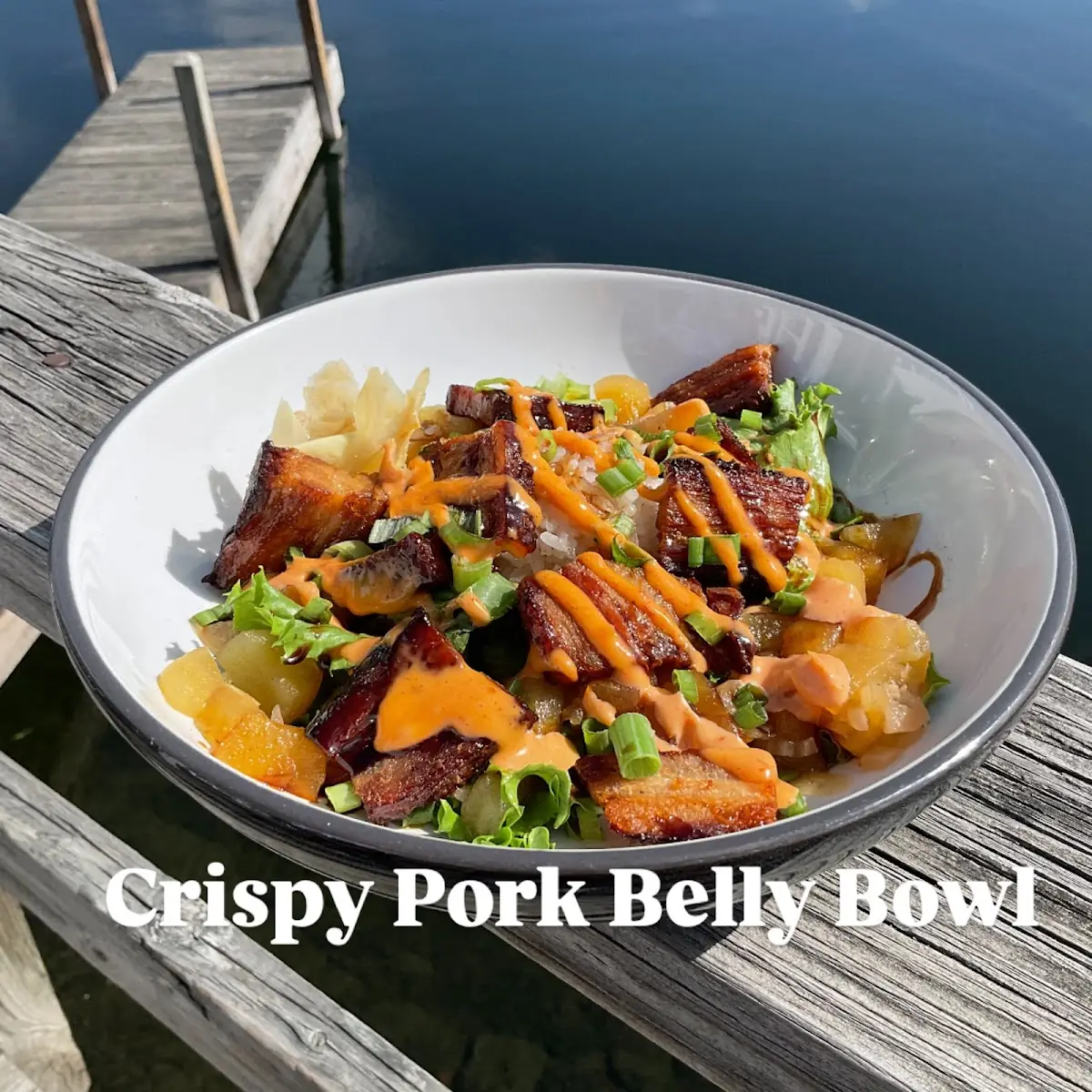 Crispy Pork Belly Bowl