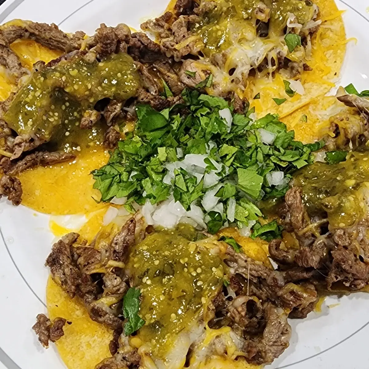 Street Carne Asada Taco Basket 5 Tacos