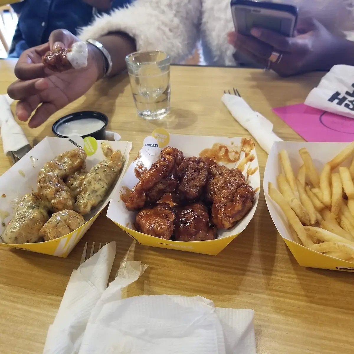 Garlic Parmesan and Asian Zing Wings