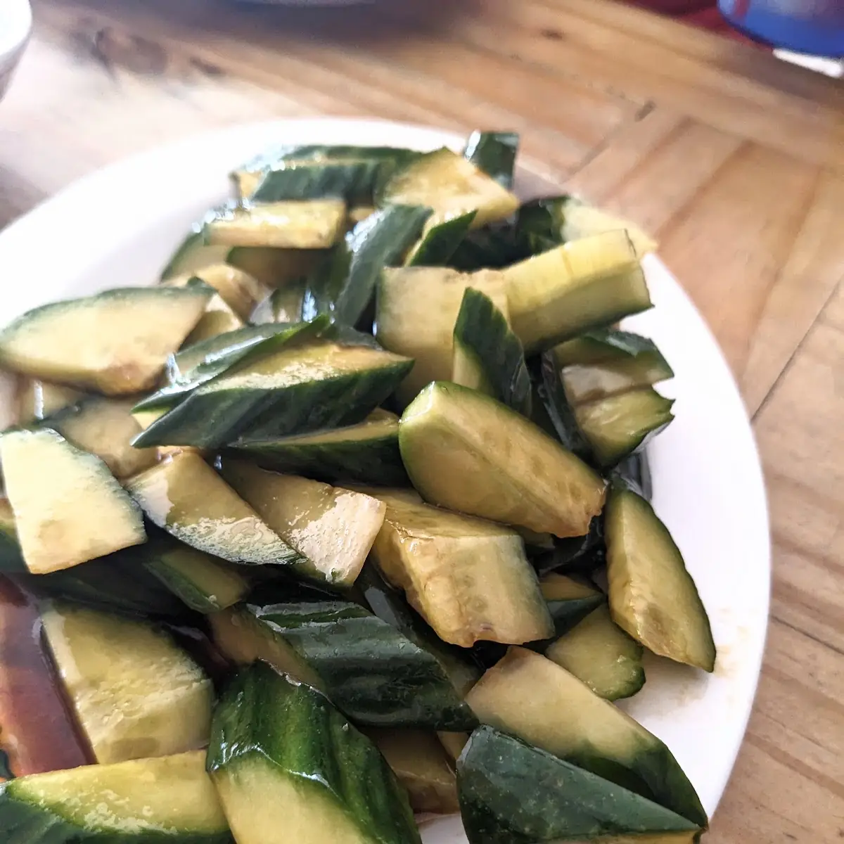 Cold Cucumber Salad