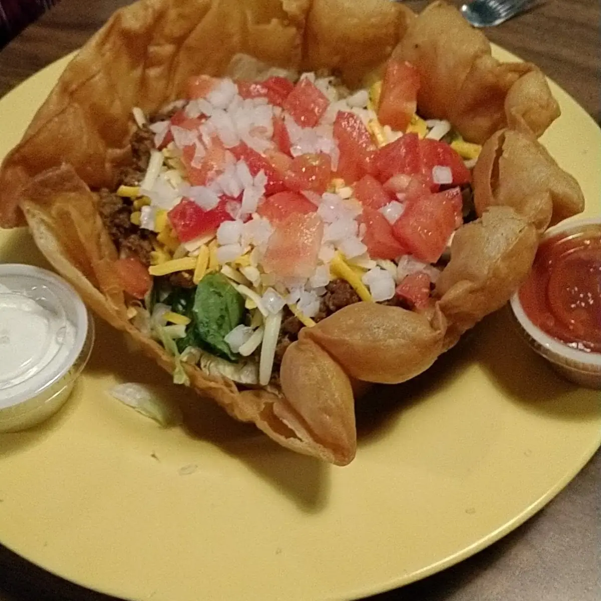 Beef Taco Salad Basic
