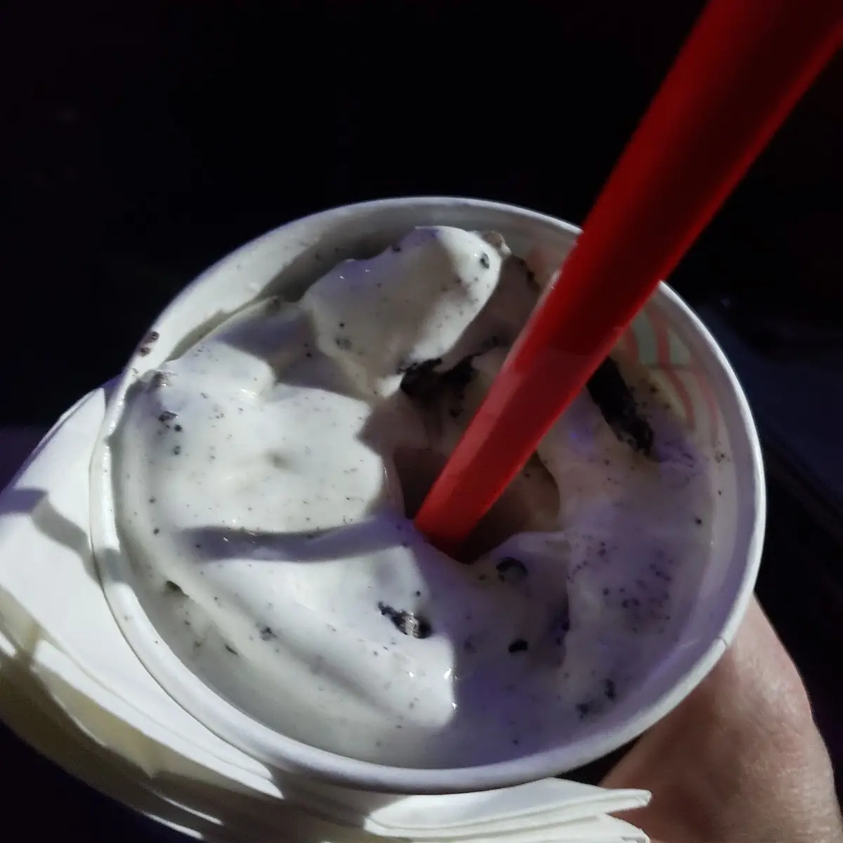 Mint Oreo Blizzard Treat