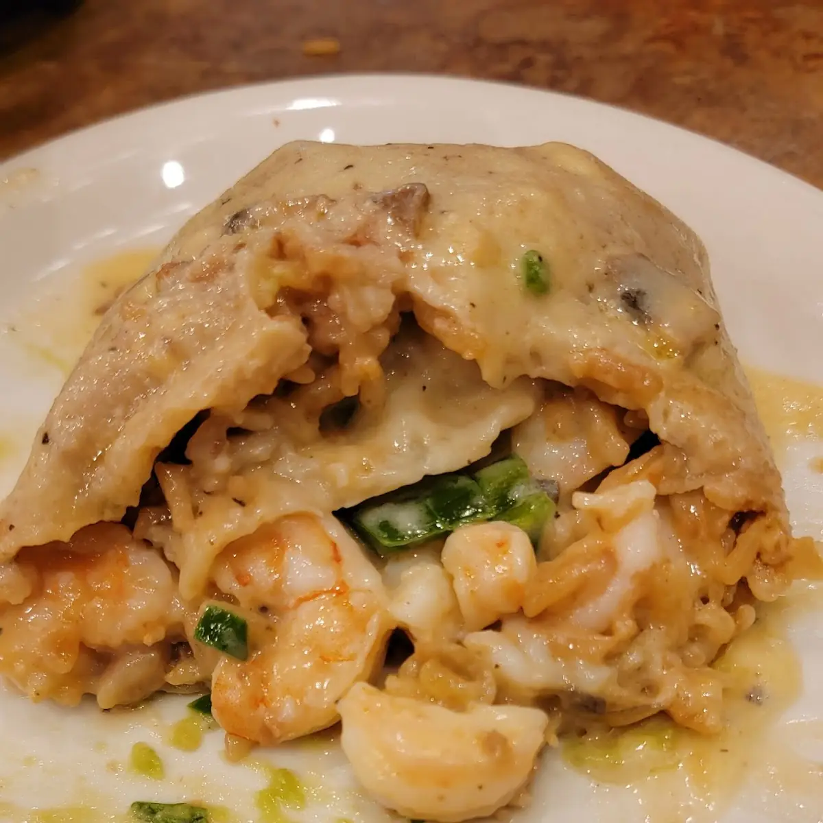 Shrimp Don Guille Burrito