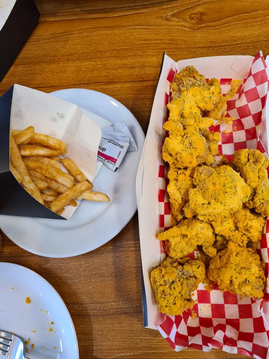 Cheese Snowflake Chicken, 350°F Chicken