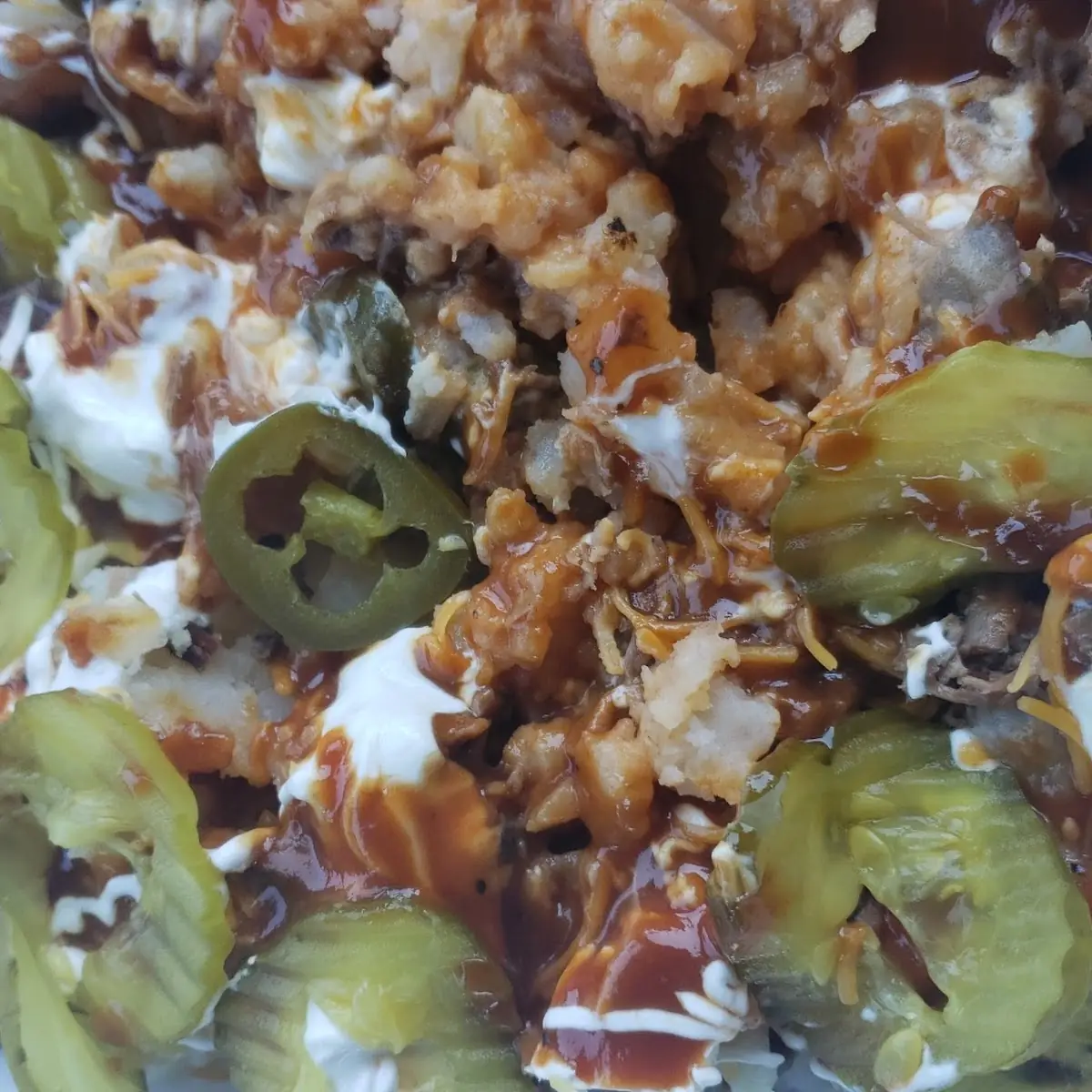 Chopped Brisket Baked Potato