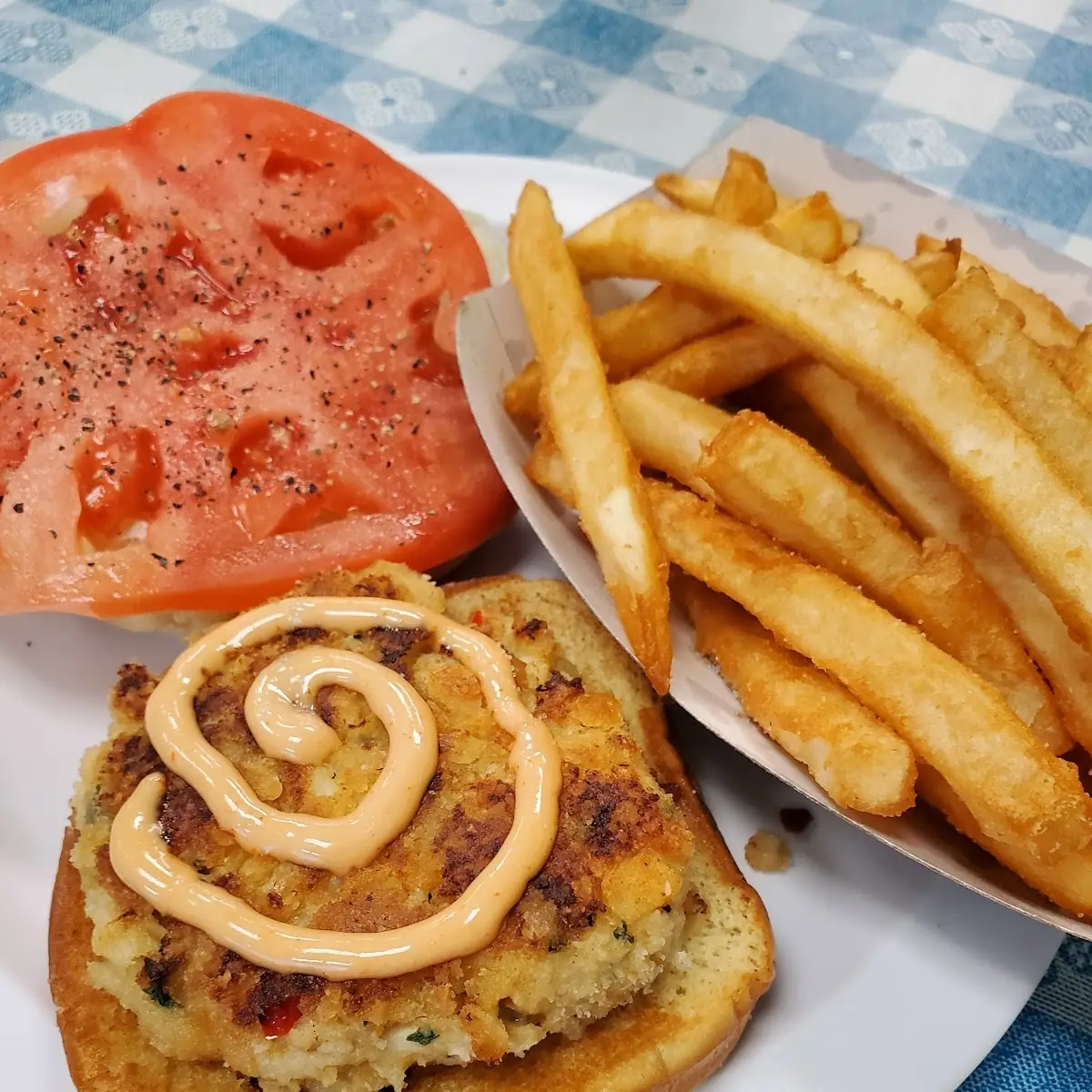 Crab Cake Sandwich
