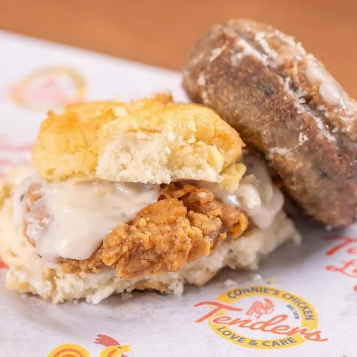 Honey Butter Chicken Biscuit Combo