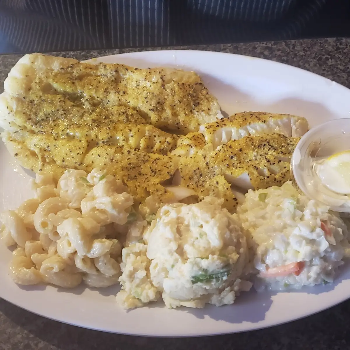 Lemon Pepper Broiled Cod