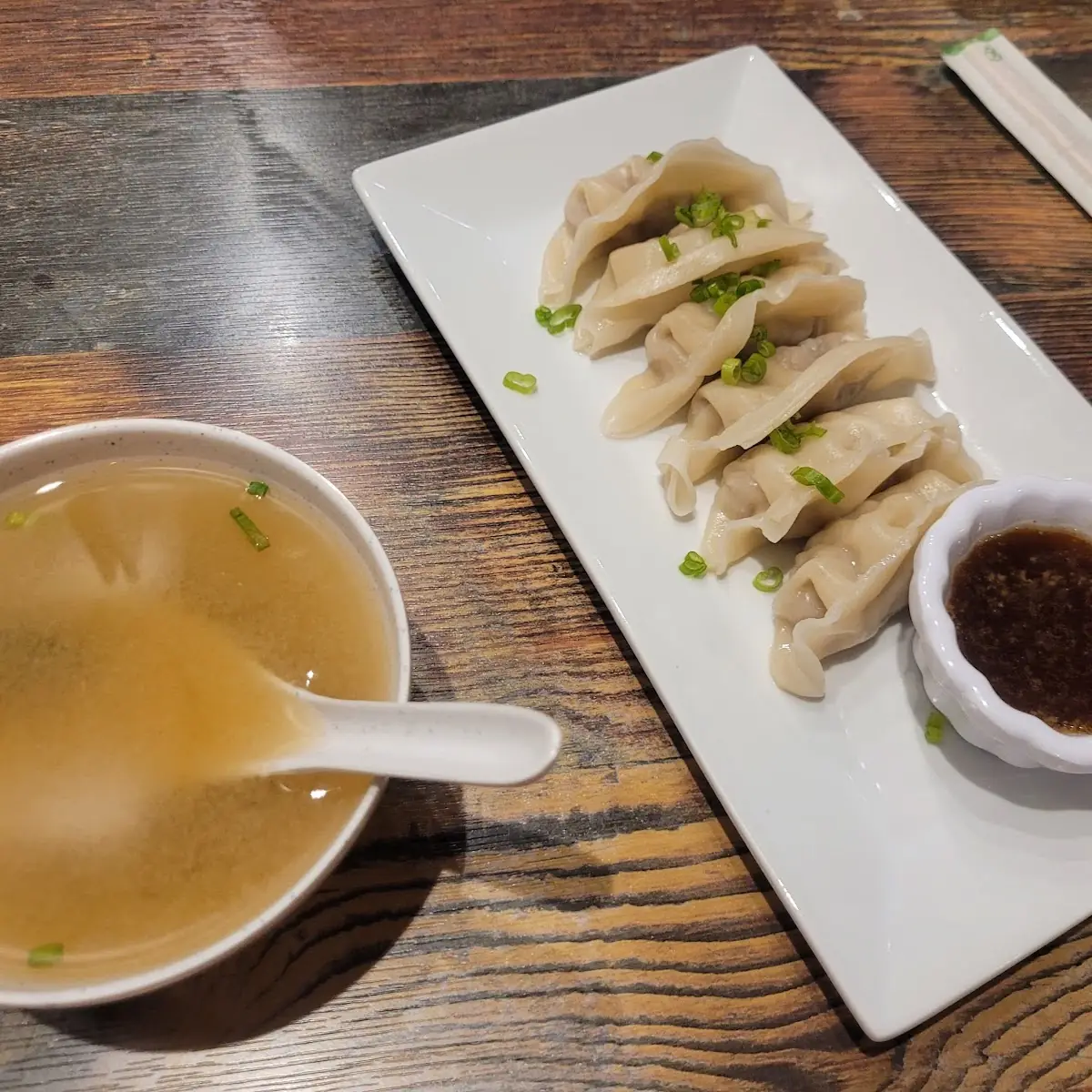 Gyoza Dumpling Soup Pork