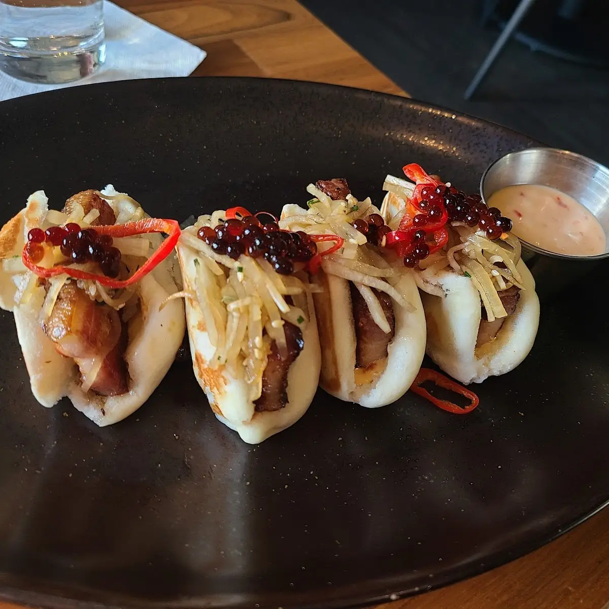Crispy Pork Belly Buns