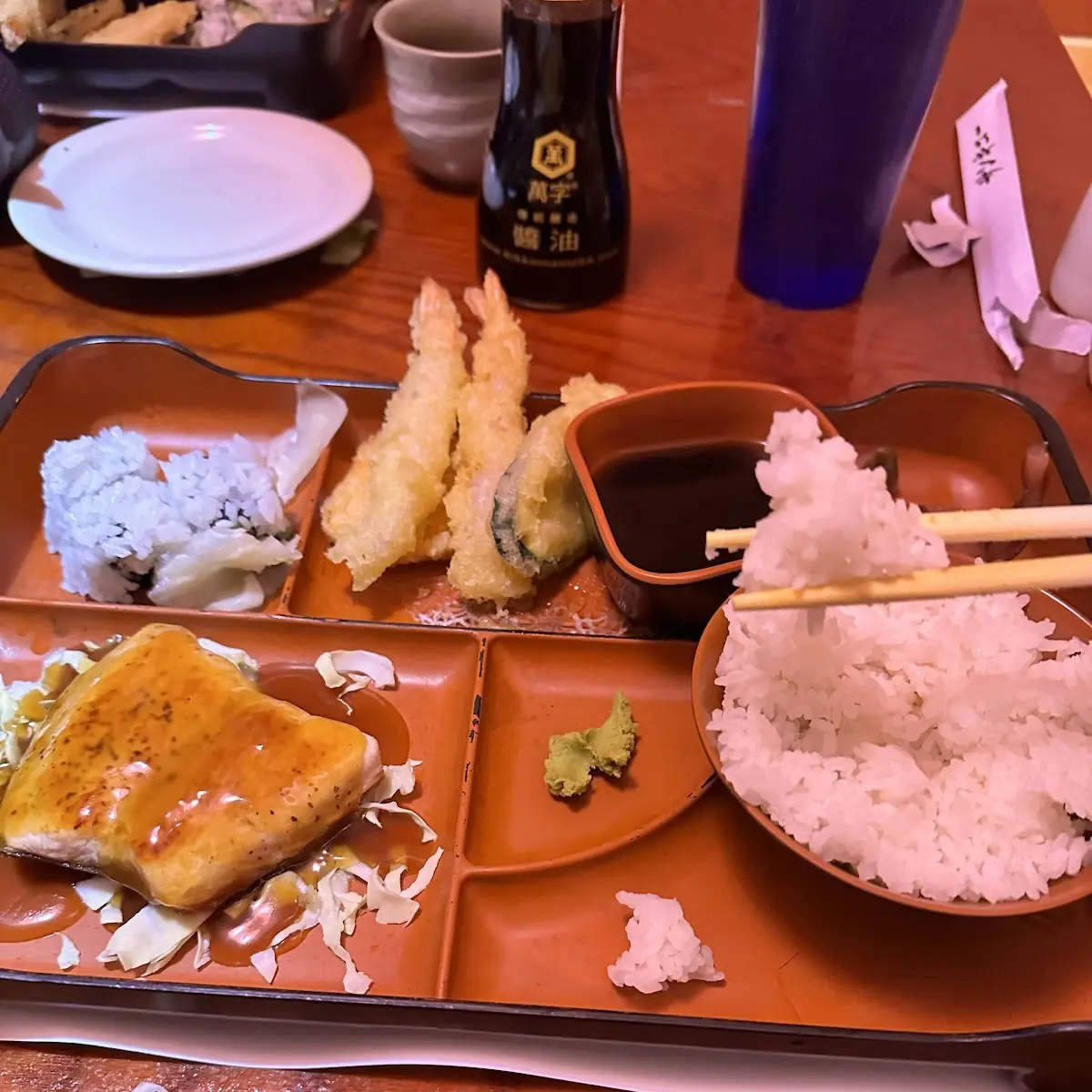 Salmon Bento Box