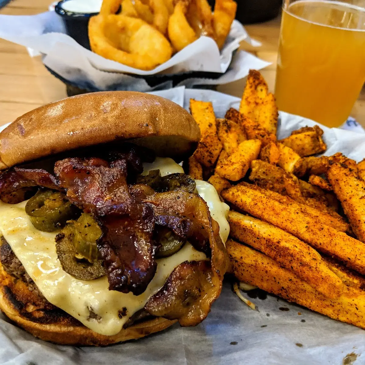 Pepper Jack Burger