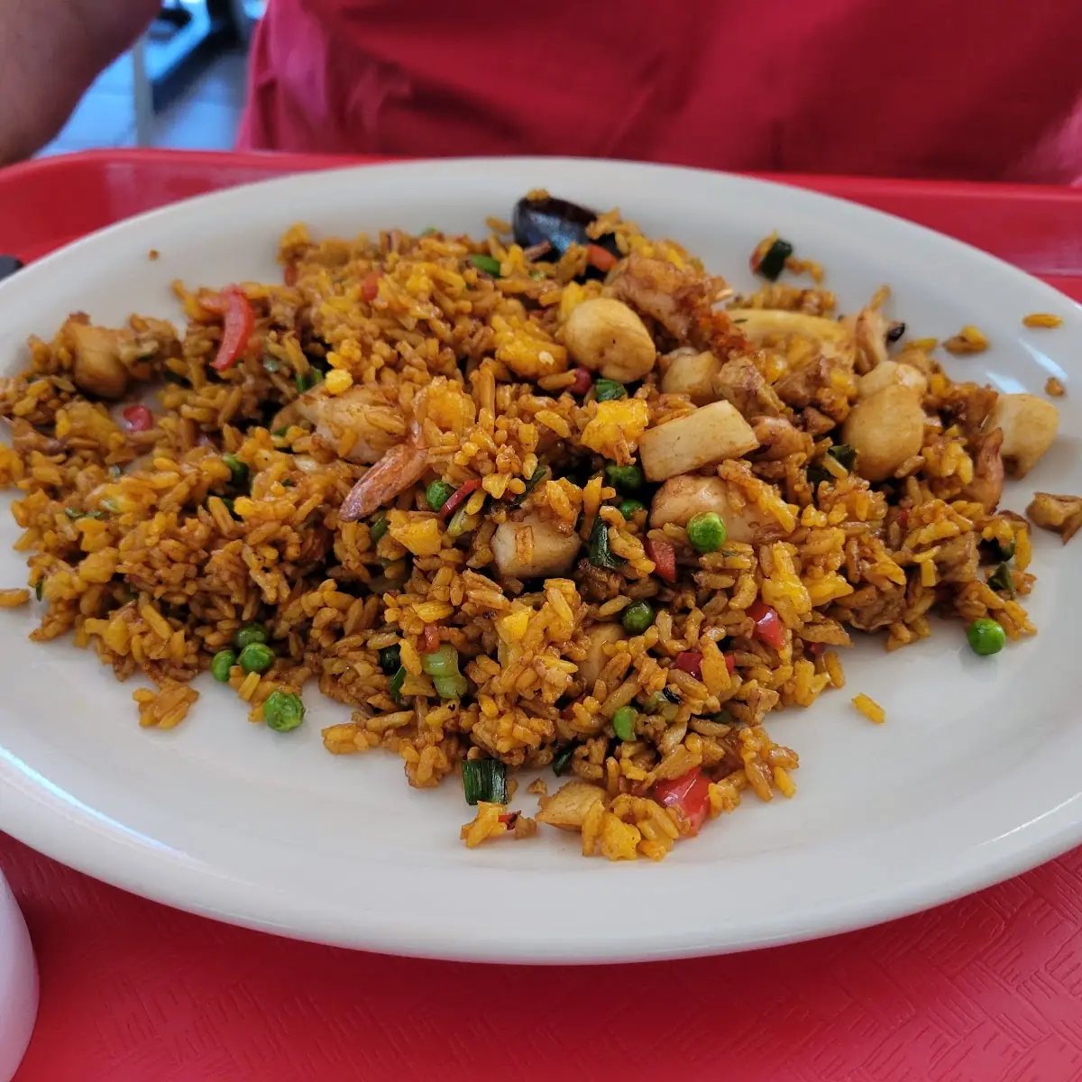 Seafood Rice Arroz Con Mariscos