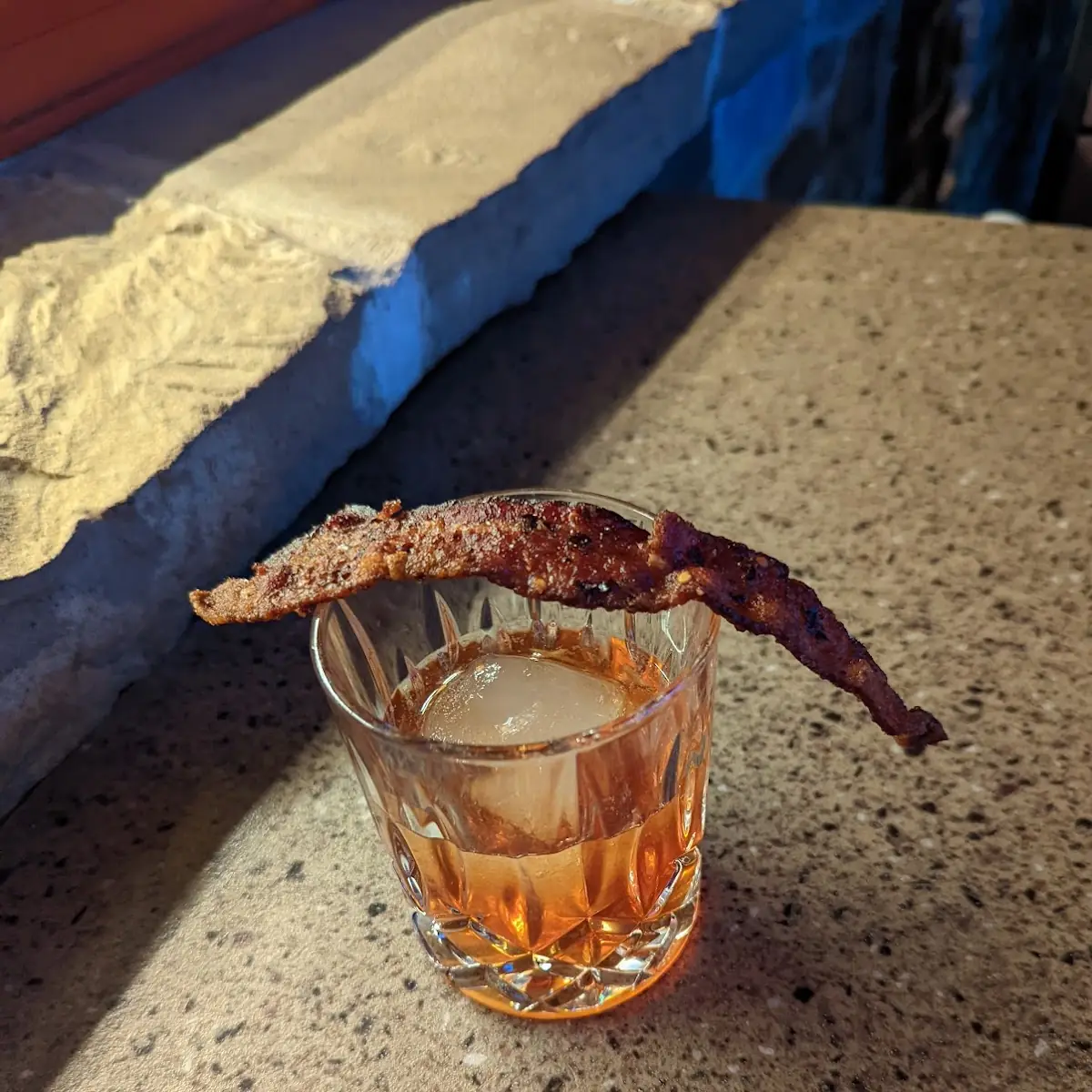 Smoked Maple Bacon Old Fashioned