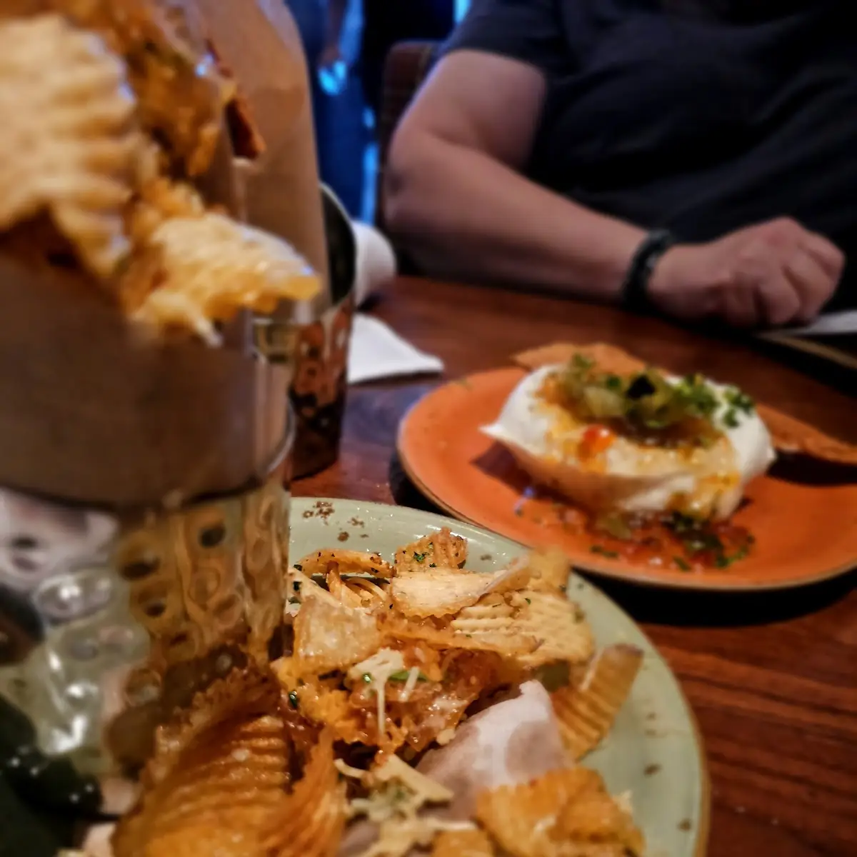 Waffle-Cut Potato Chips