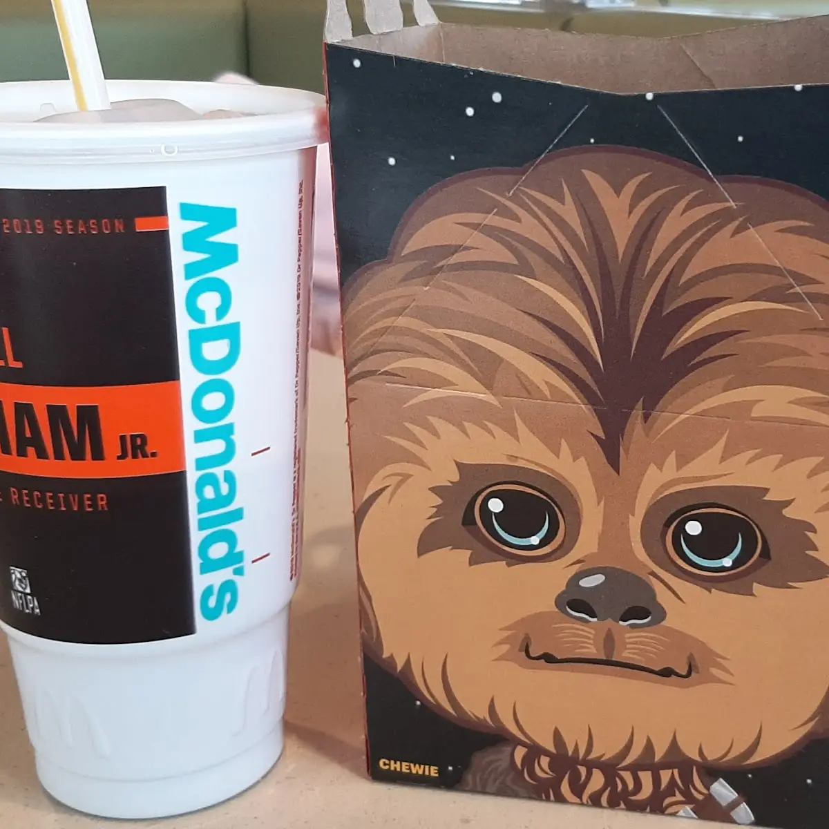 Large Dring and Happy Meal