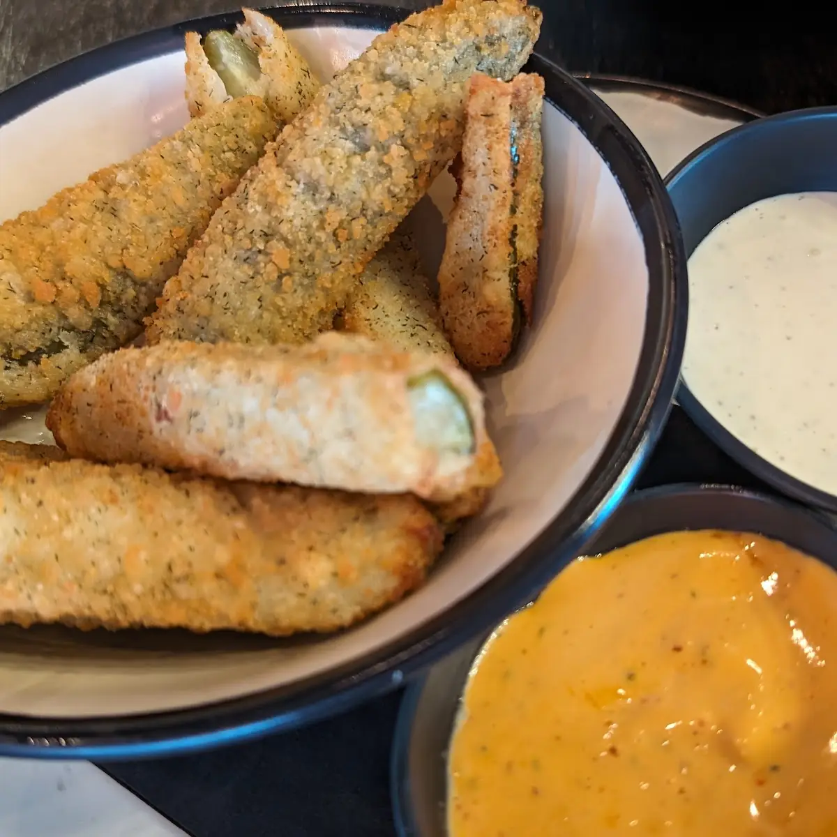 Crispy Fried Pickle Spears