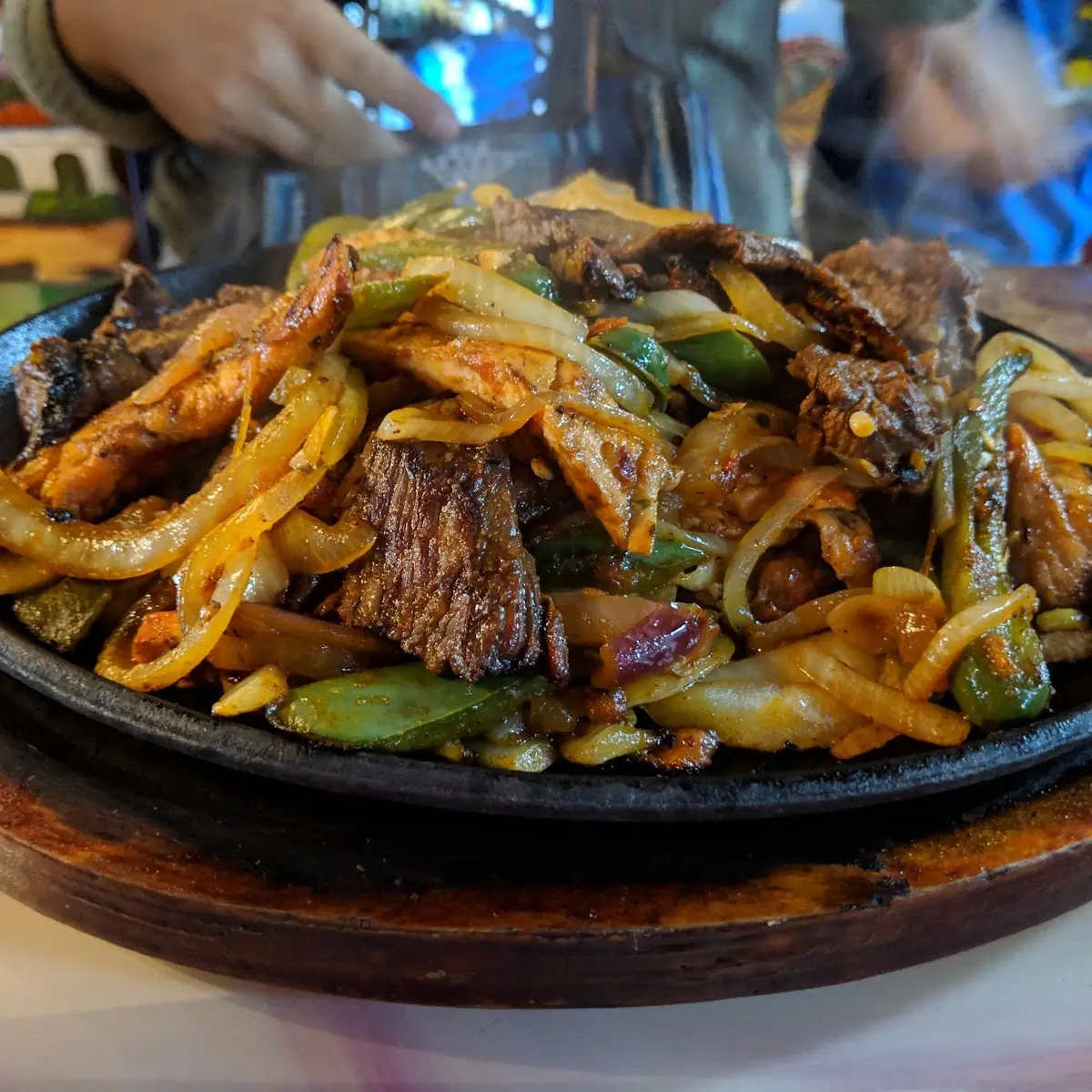 Chicken and Steak Fajitas