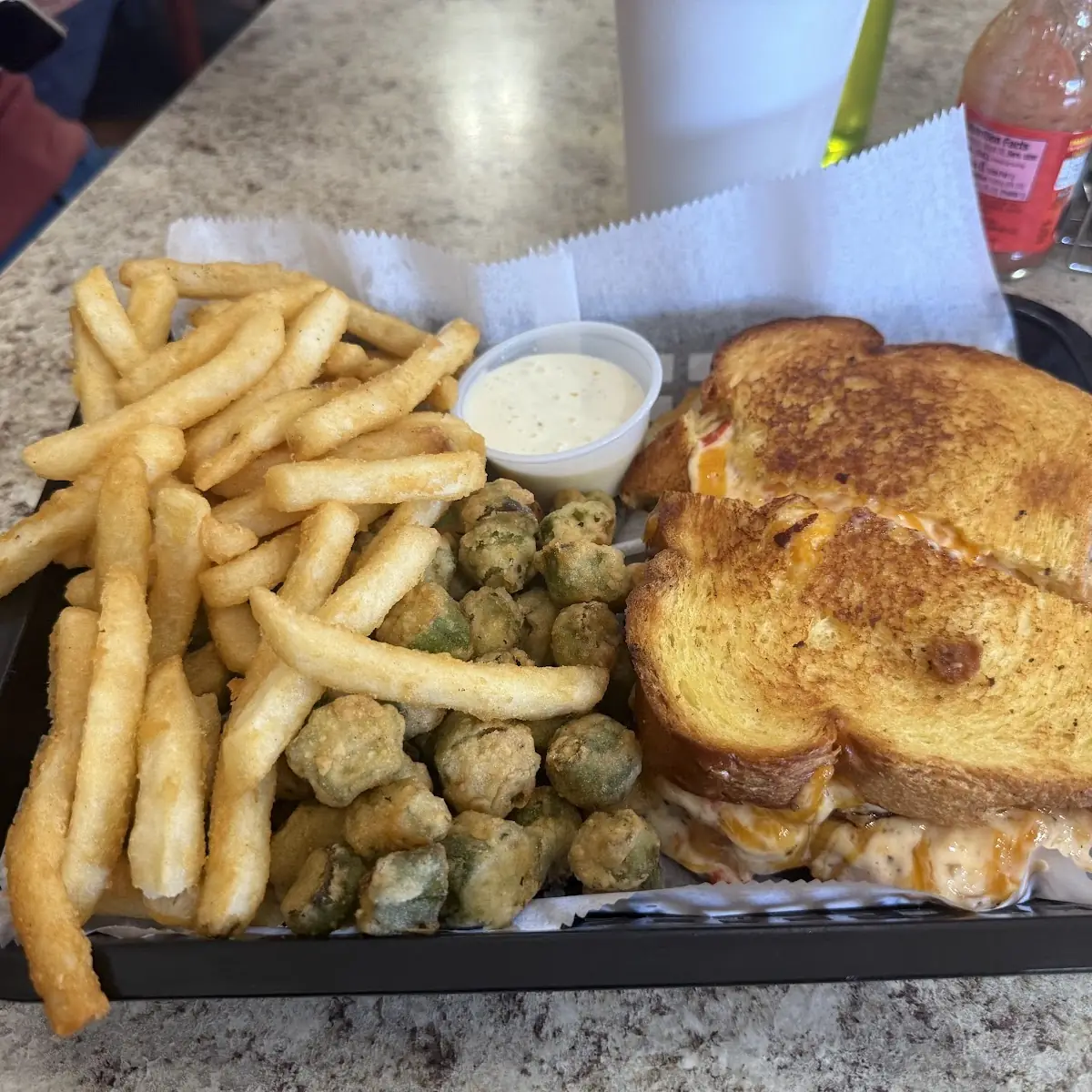 Pimento Cheese Sandwich Fries