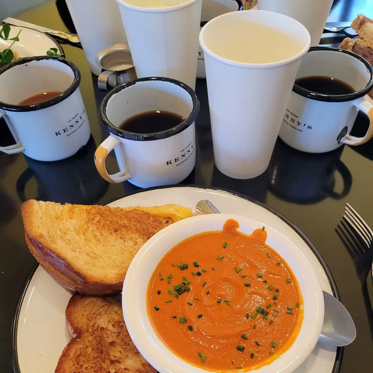 Grilled Cheese & Tomato Soup