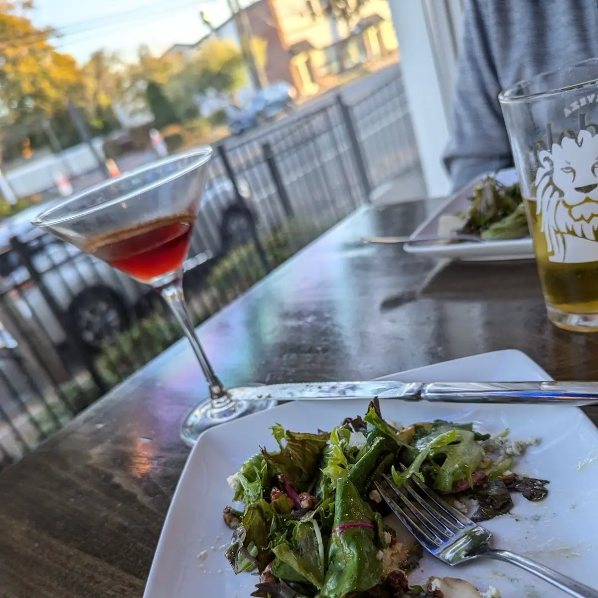 Fresh Pear Salad with Candied Walnuts
