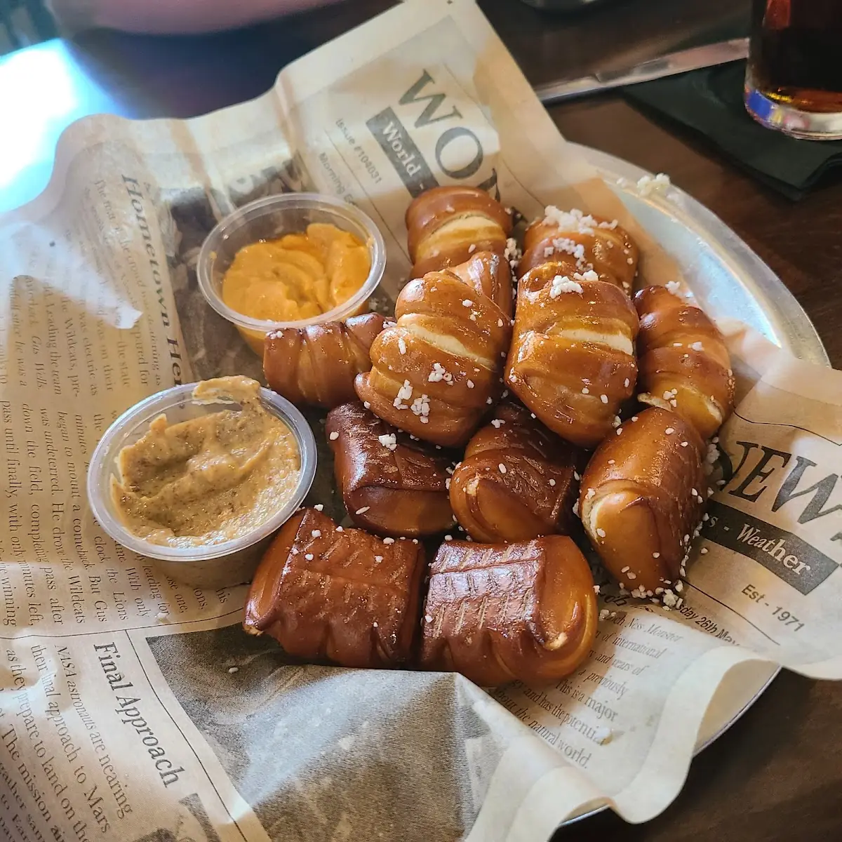 Irish Pretzel Bites