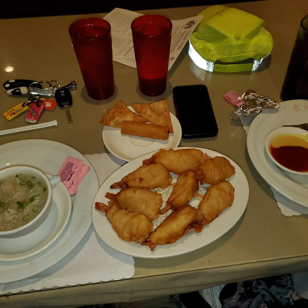 Shrimp Eggs Drop Soup Etc
