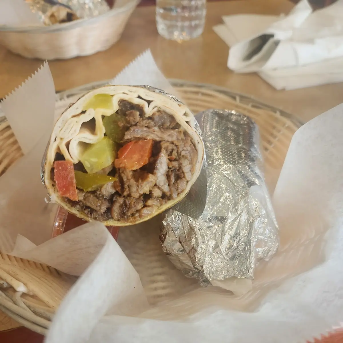 Beef Shawarma Sandwich