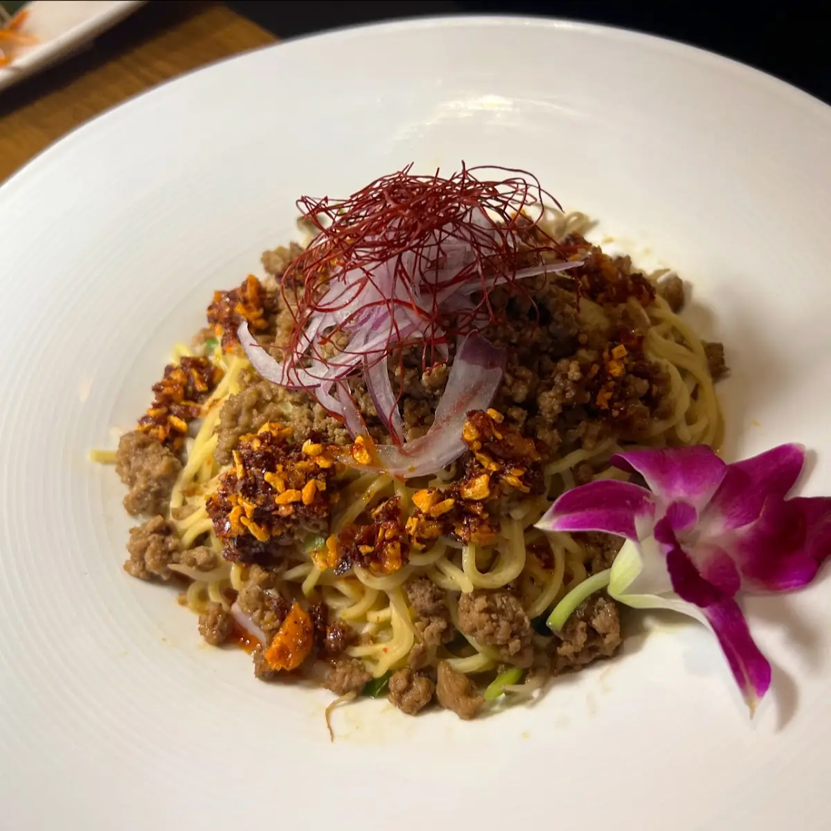 Dry Dan Dan Noodles