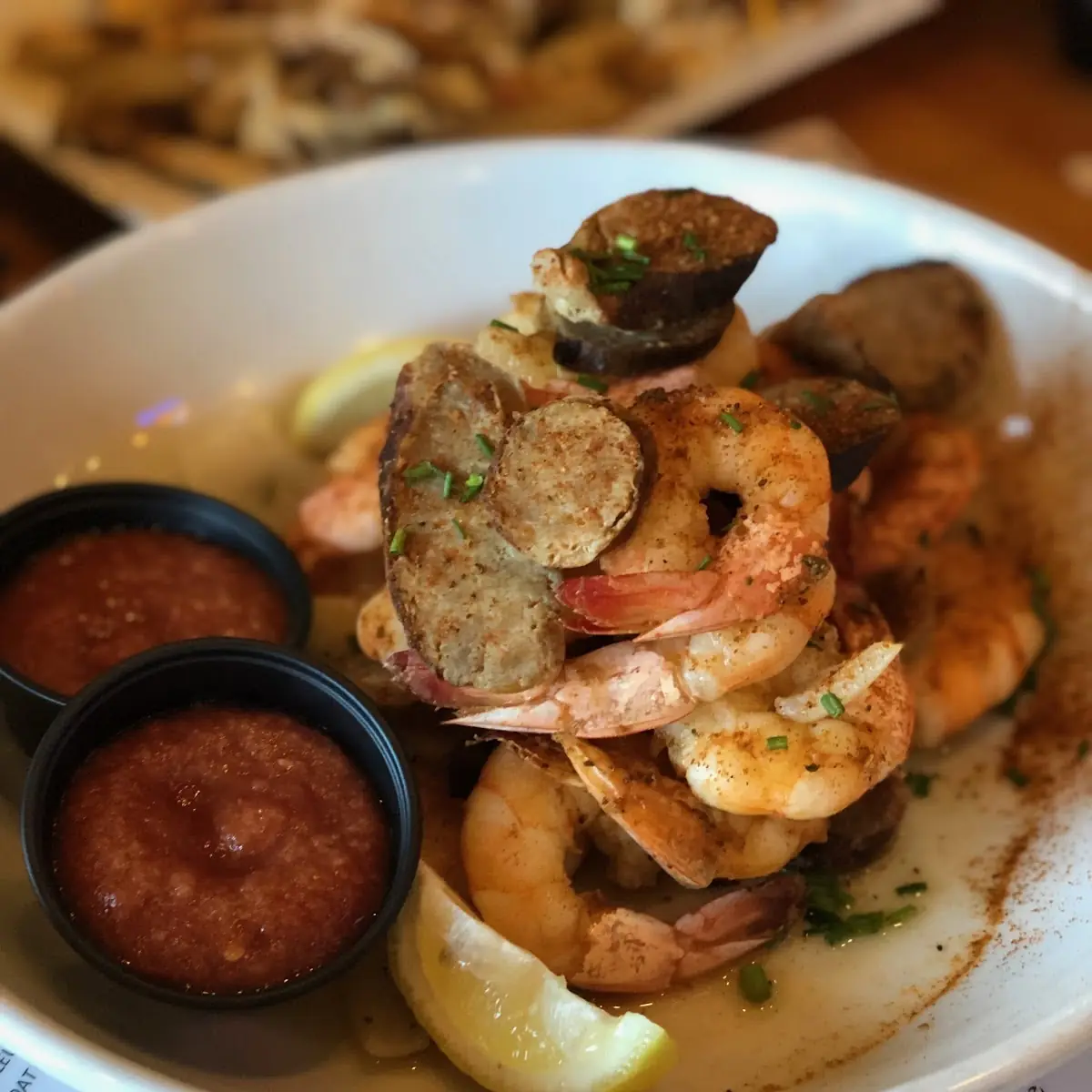 Wings & lb Steamed Shrimp