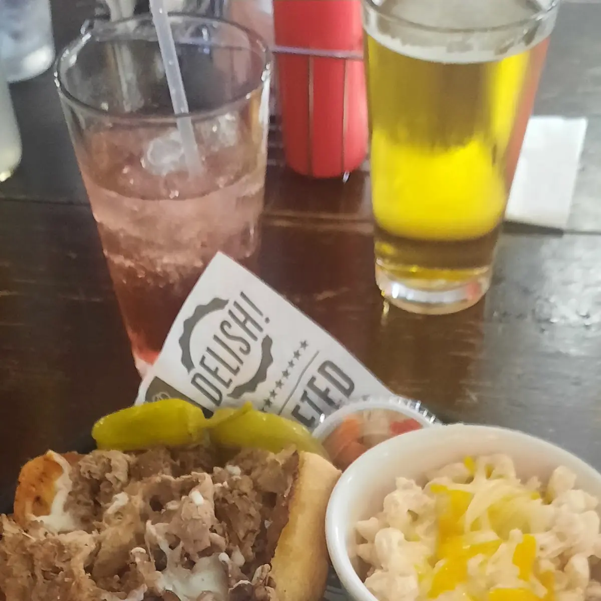 Italian Beef with Mac and Cheese
