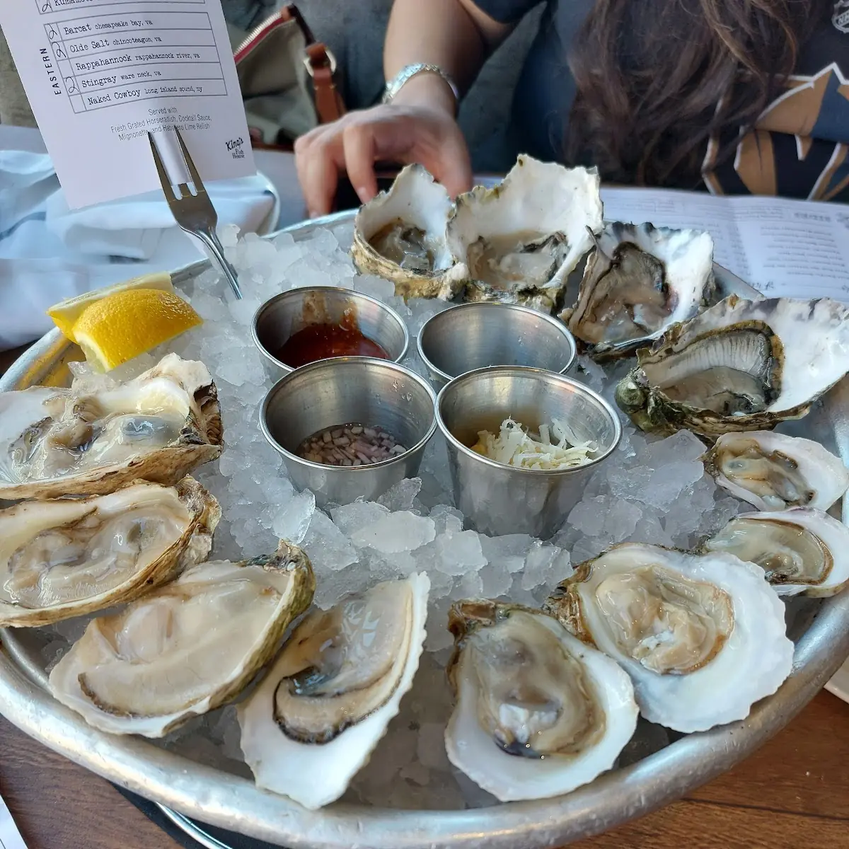 Oyster Sampler Platter