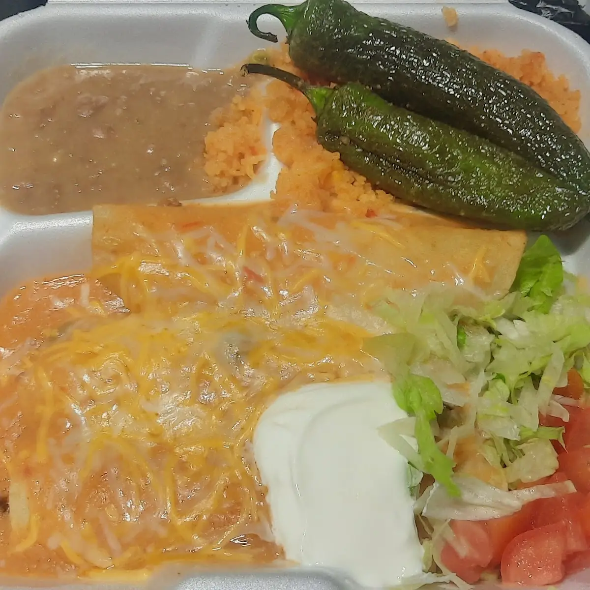 Enchiladas Verdes