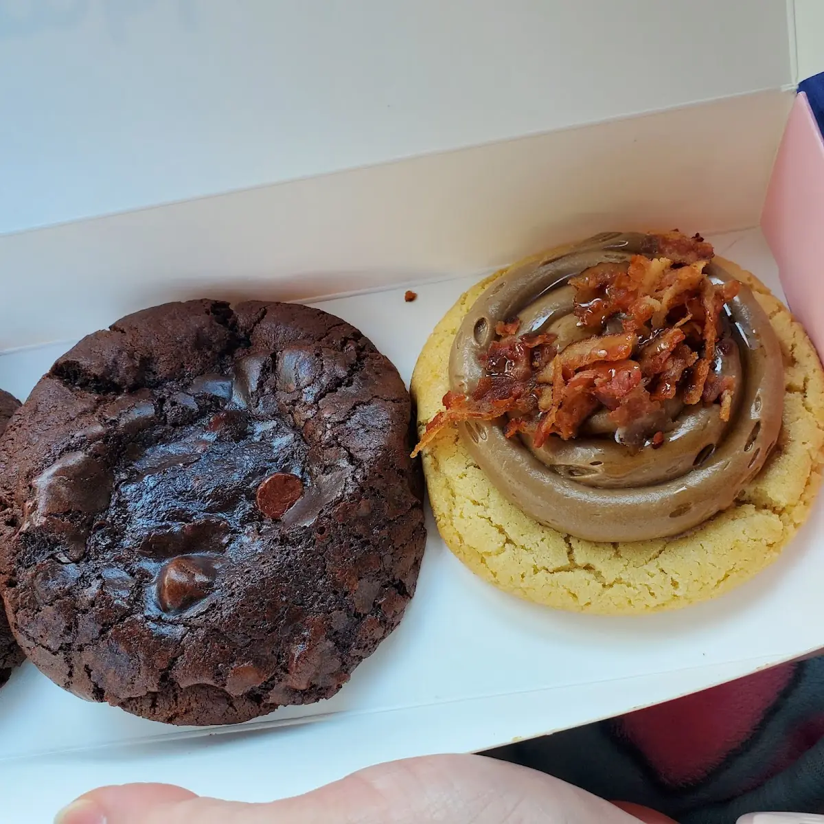 Maple Bacon and Brownie Batter Cookies