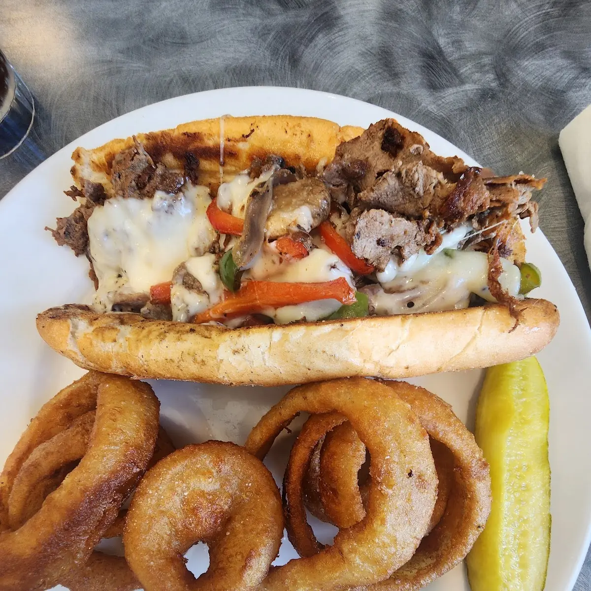 Philly Cheese Steak Sandwich
