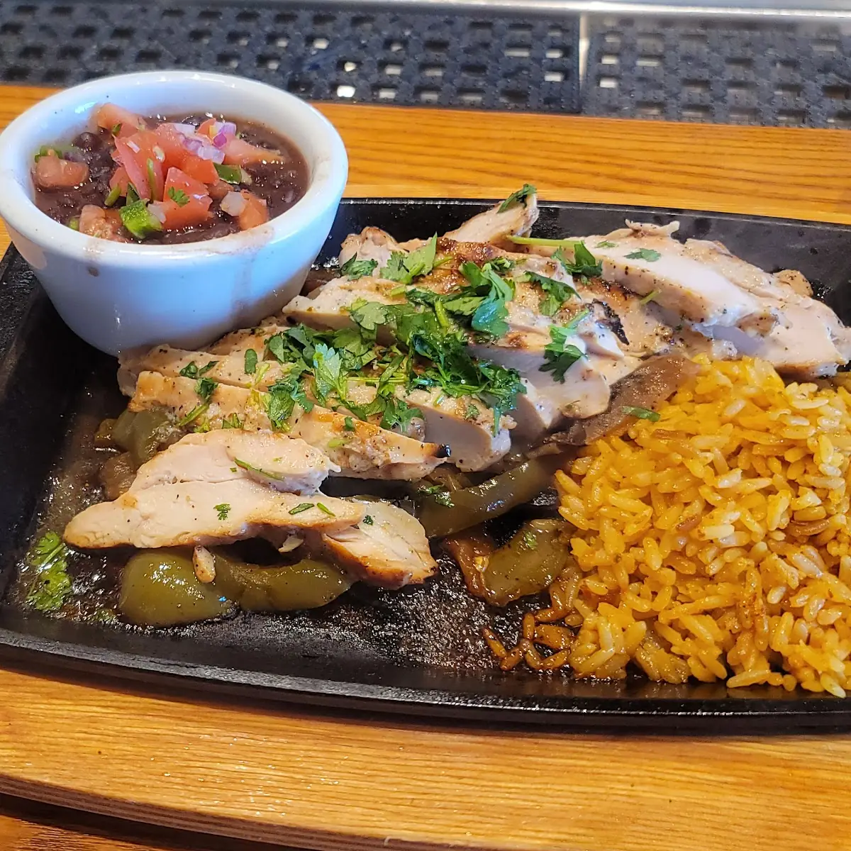 Grilled Chicken Fajitas