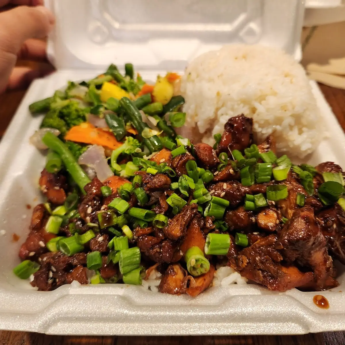 Molokai Chicken Rice and Veggies