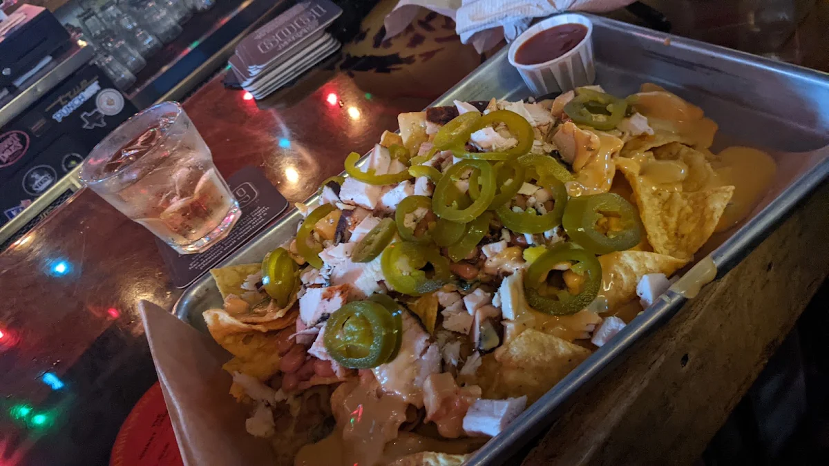 Nachos with Smoked Turkey