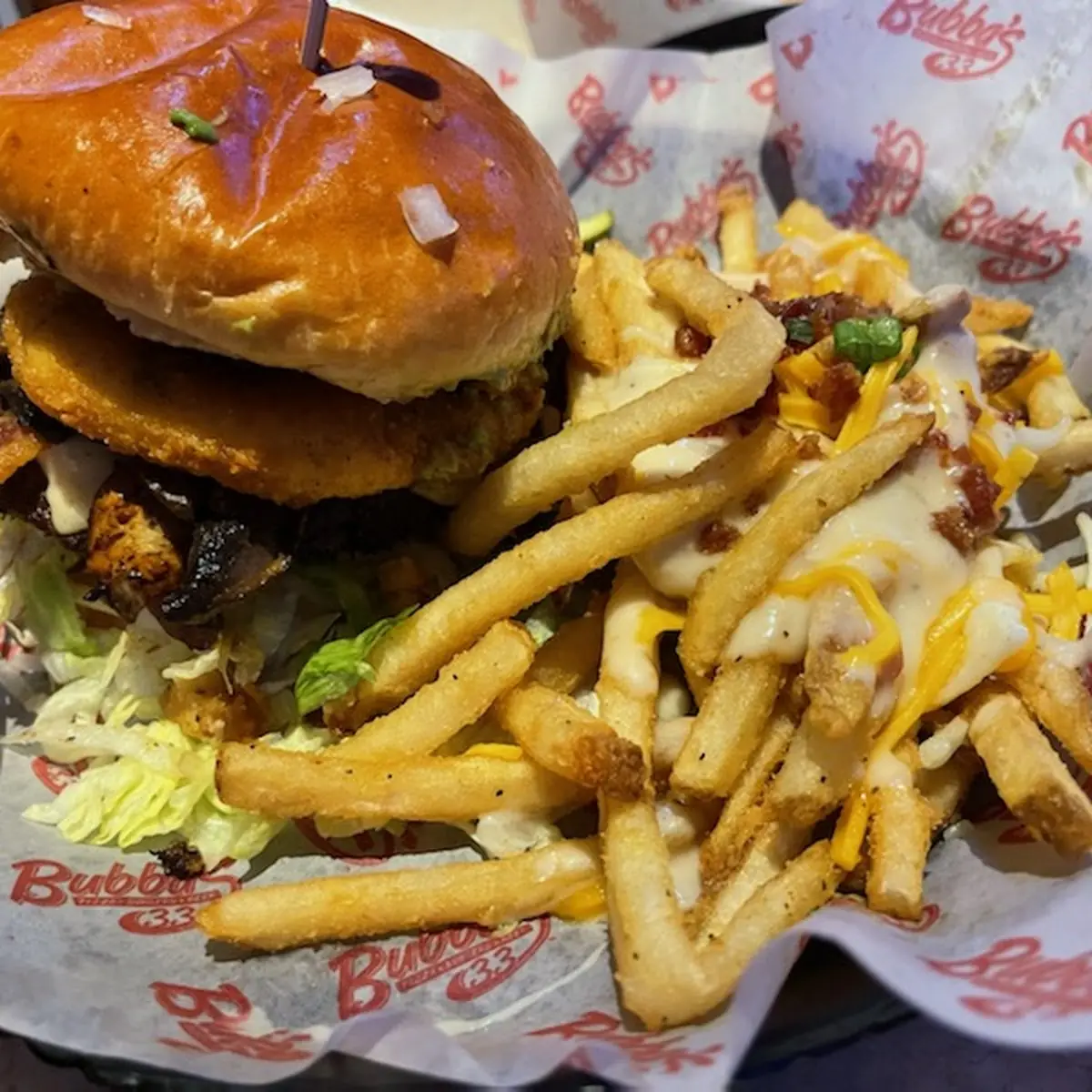 Bubba's Bacon Cheeseburger