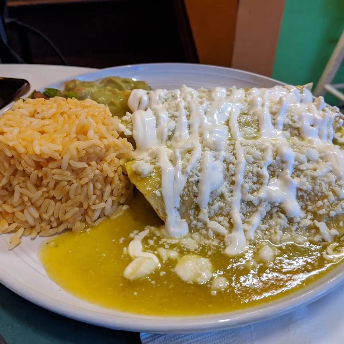 Chicken Enchiladas Rice