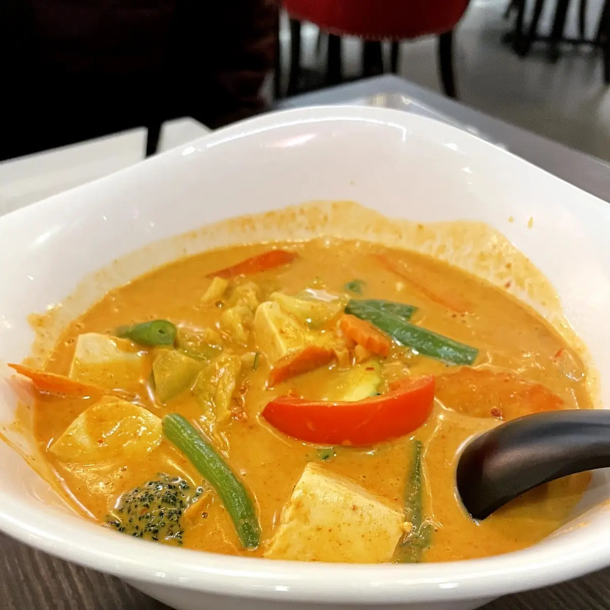 Panang Curry with Brown Rice