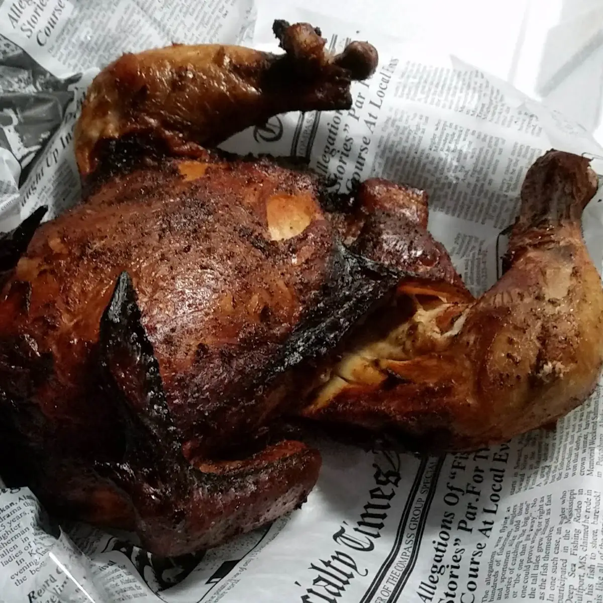 Whole Smoked Chicken