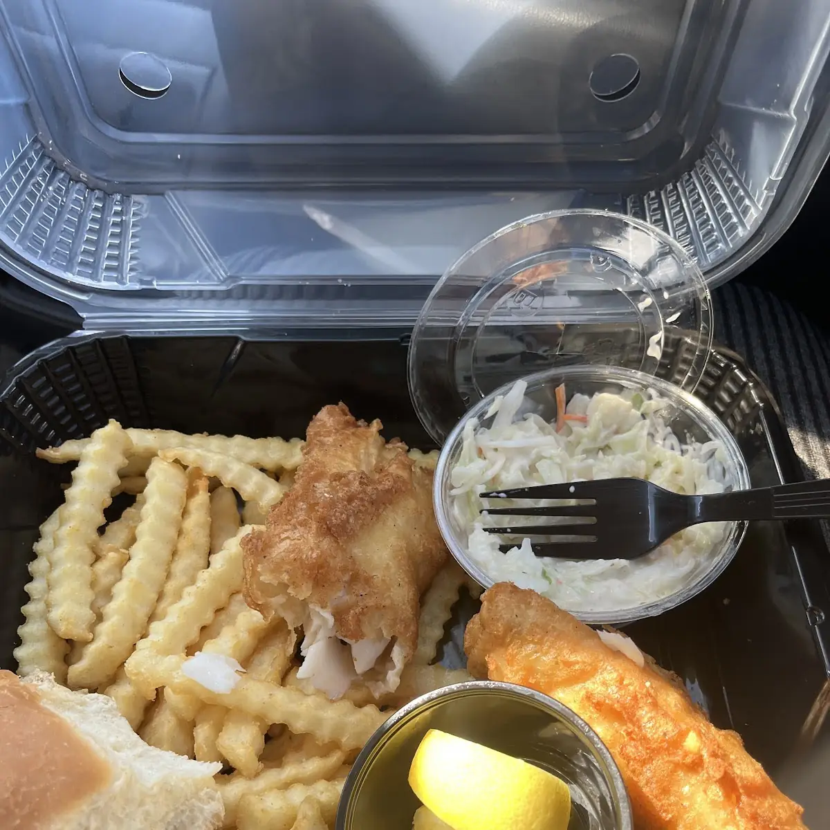 Fish Chips & Coleslaw