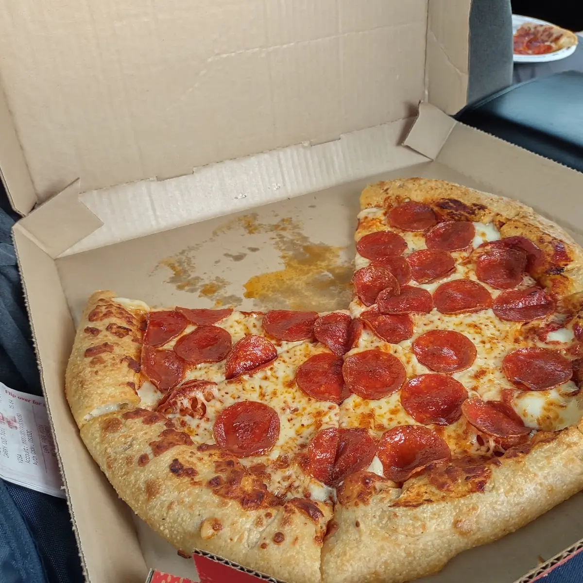 Large Stuffed Crust Pepperoni Pizza